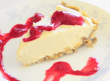 Easy Vegan Cheesecake Recipe With Raspberry
