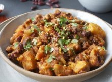 vegan Squash & Bean Stew Recipe