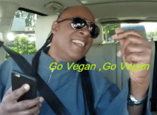 Stevie Wonder Singing Go Vegan In The Lat Late Show