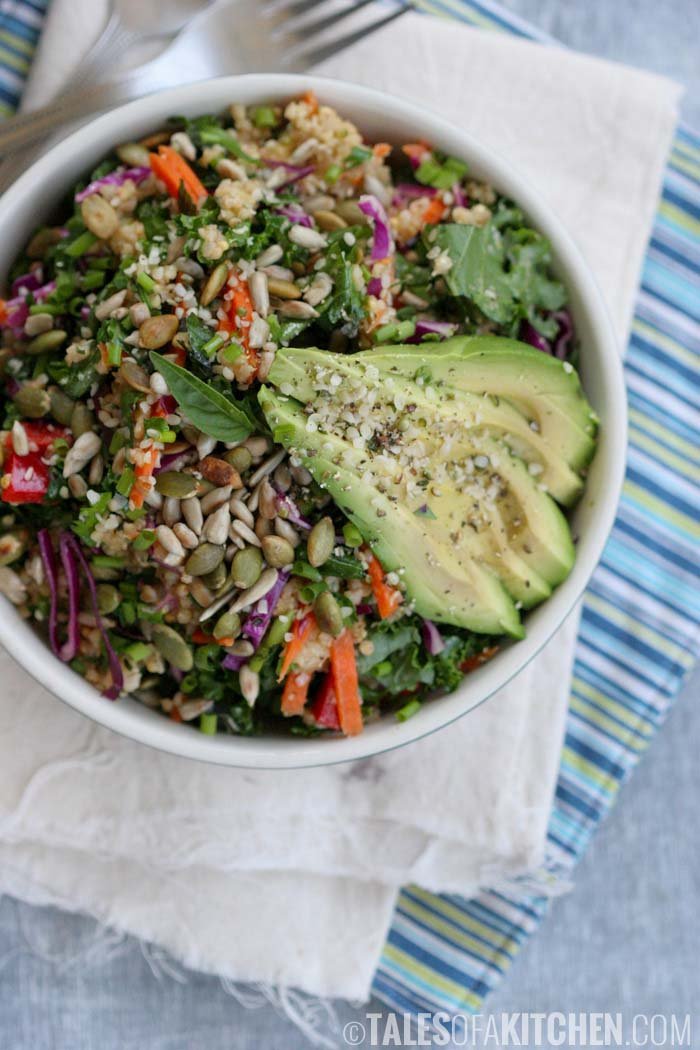 Awesome Vegan Millet Avocado Salads Gluten Free