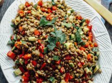 Cool Lentil Salad - Gain More Energy With Powerful Lentils